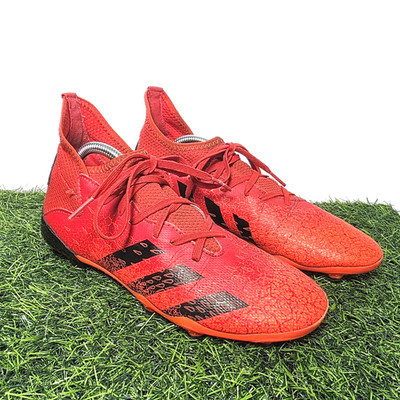 Adidas Predator Freak .3 Demonscale FG Fußballschuhe UK 4.5 Rot