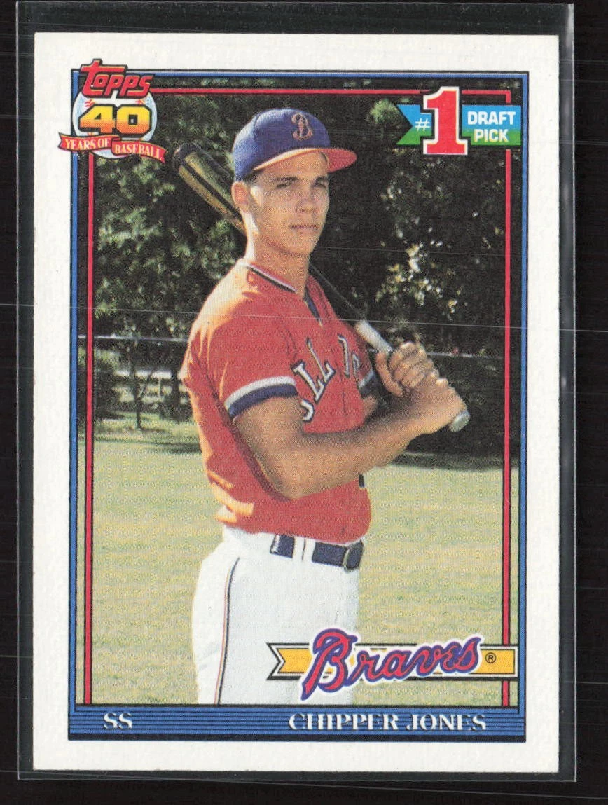 Chipper Jones trading card