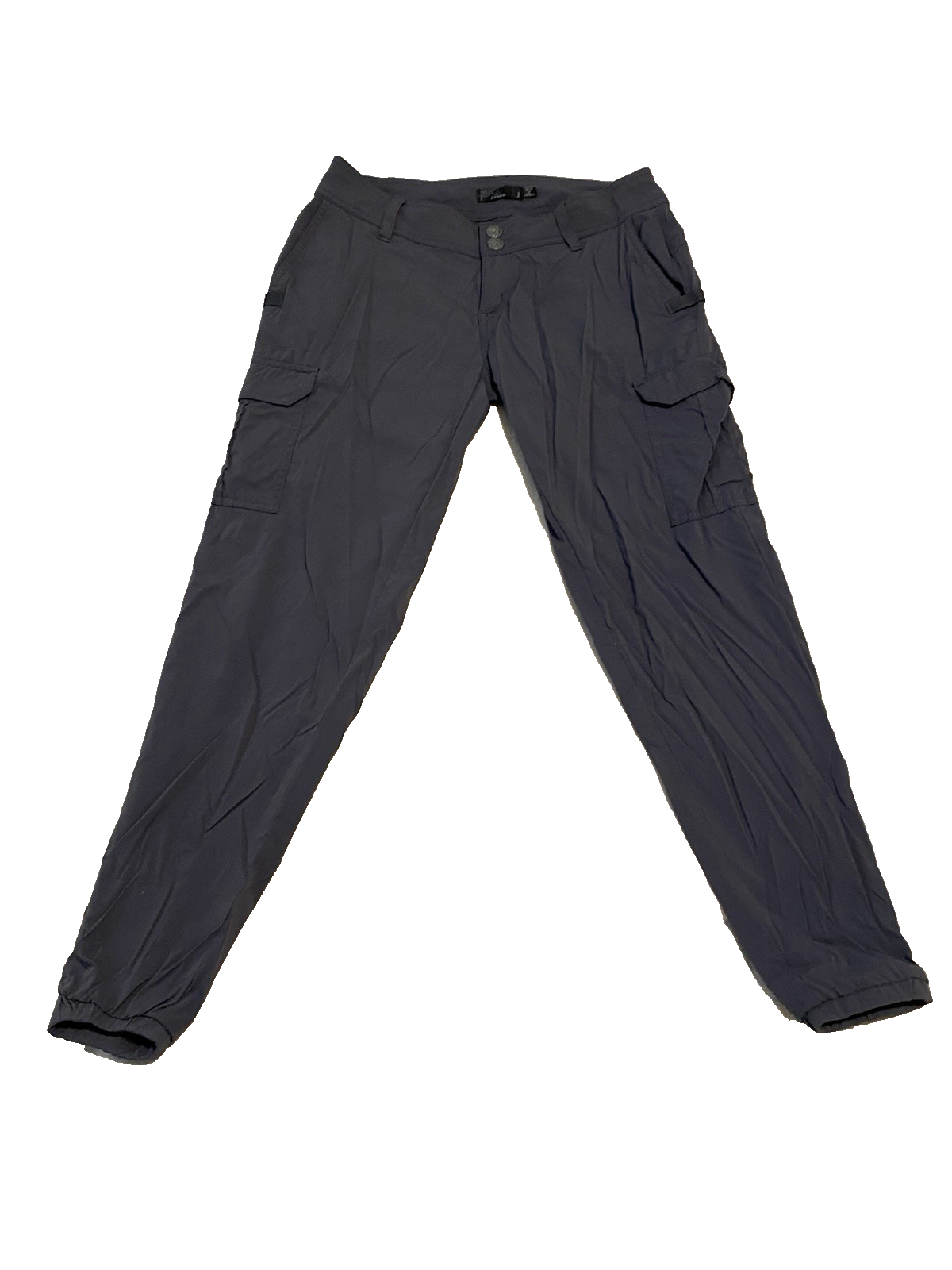 PRANA Womens Nylon Cargo Joggers Hiking Outdoor Pants Size 2 Athleisure Gorpcore