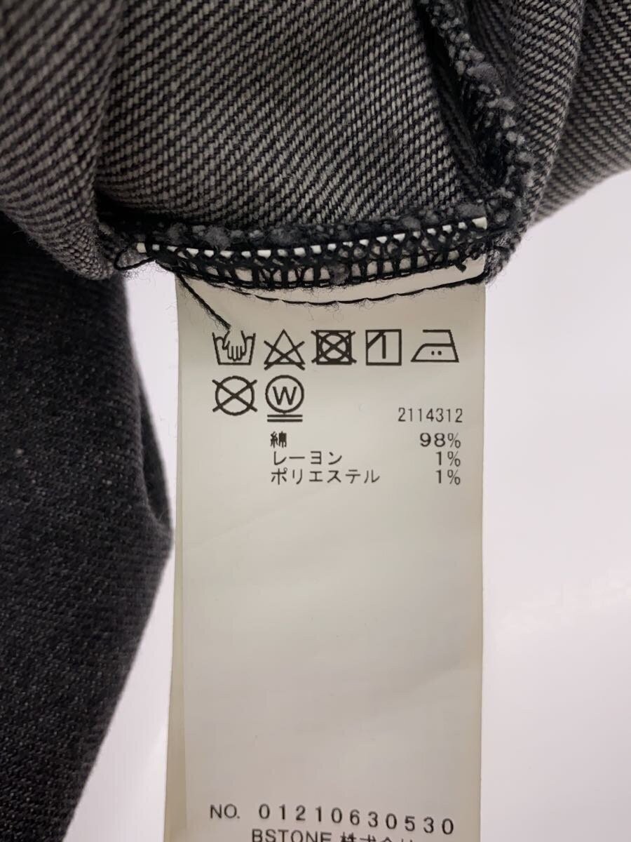 AMERI Denim Mountain Parka Long Coat Cotton Black… - image 4