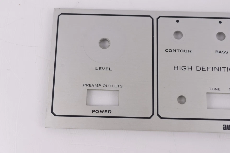 AUDIO RESEARCH MODEL SP-3 PREAMP FACEPLATE - Image 4 of 4