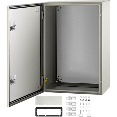 24x16x10in 1.5mm Cold-Rolled Steel Enclosure IP66 NEMA 4X Junction Box