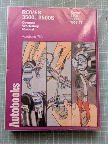 Rover P6 3500 & 3500S (1968-1976) Owners Workshop Manual - Picture 9 of 9