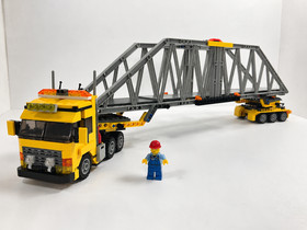 LEGO City 7900 Heavy Loader 2006 Truck Bridge Minifigure Instructions Vintage