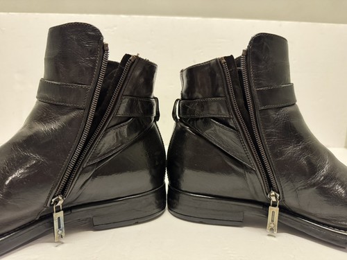 Stivaletti alti da uomo in pelle marrone Lemargo / US 8 / UK 7 / EU 41 - Foto 9 di 16