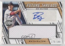 2019 Elite Extra Edition Future Threads Signatures Black Ben Braymer Auto 4a7