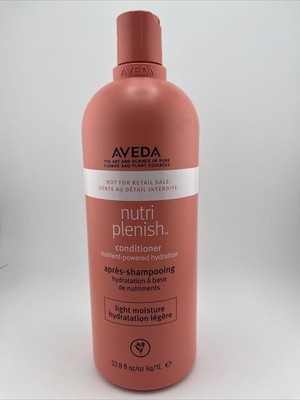 Aveda Nutriplenish Light Moisture Conditioner 33.8oz / 1 Liter NEW