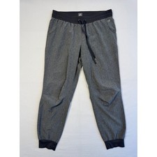 Athleisure GapFit G Studio Cuff Joggers Mens Medium Heather Grey S/298054-01