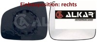 Alkar 6402594 Spiegelglas FüR AußEnspiegel Rechts FüR Renault FüR Dacia