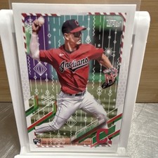 Topps Holiday Andres Gimenez Rookie #HW96 Cleveland Guardians MLB Baseball Card. rookie card picture