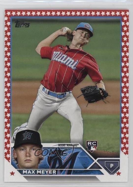 2023 Topps Series 2 Independence Day /76 Max Meyer #388 w5p