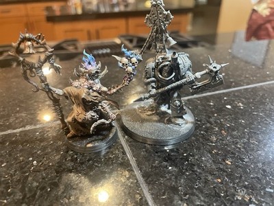 MALIGNANT PLAGUECASTER Kitbash Death Guard *Primed* Warhammer 40k. S2