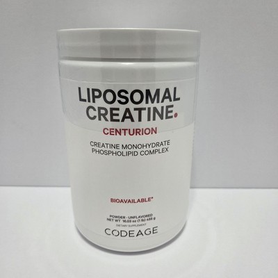Codeage - Centurion - Liposomal Creatine Powder, Unflavored, 1 lb (455 g)