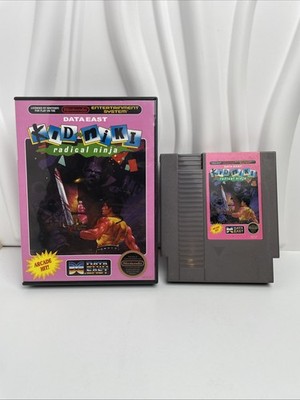 Kid Niki Radical Ninja Cartridge  & Custom Hard Case