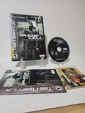 Tom Clancy's Splinter Cell Ps2 PlayStation 2 Complete W Manual Tested 
