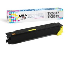 Toner for use in Kyocera TK-5317k,408ci,508ci, Copystar TK-5319Y Yellow