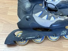 K2 Ascent -W -Women  s Inline Skates Blue Gray Size 10 Roller Blades - Ship Free