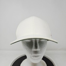 Yupoong Hat Cap Baseball Snap Back One Size White Mens Maker's Mark Logo