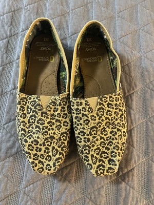 cheetah canvas shoes