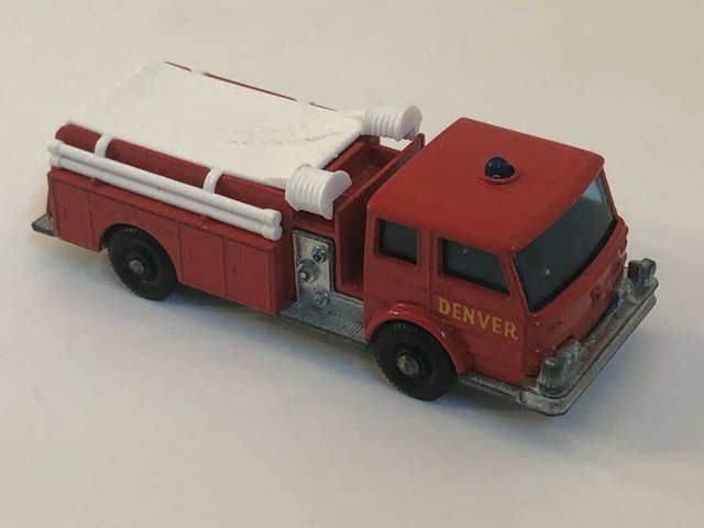 matchbox fire pumper truck