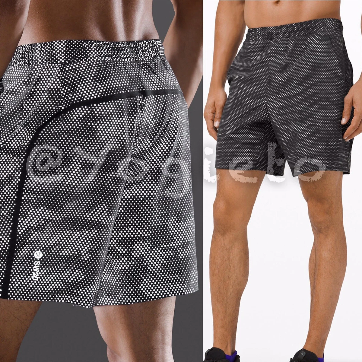 Lululemon mens store gym shorts