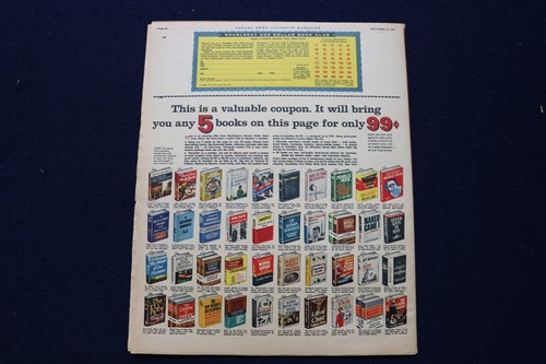 1964 SEP 27 SUNDAY NEWS COLOROTO MAGAZINE - POLLY BERGEN - BASEBALL - E 23012 - Picture 6 of 6