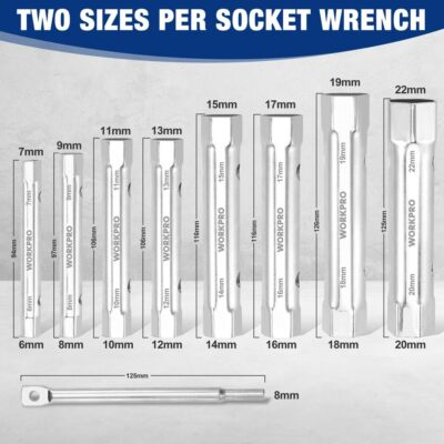 #ad #ad 9 Piece Shower Valve Socket Wrench Set with Bar Handle for Tub amp; Shower Removal $21.99