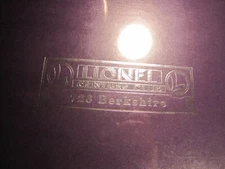 Lionel 18053 Century Club  #726 Berkshire Anniversary Engine with original box