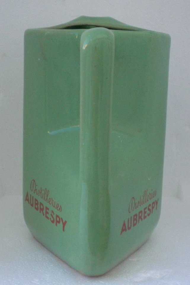 TRES RARE Pichet UN VIVAR écriture Rouge no gentiane liqueur ricard - Photo 4/4