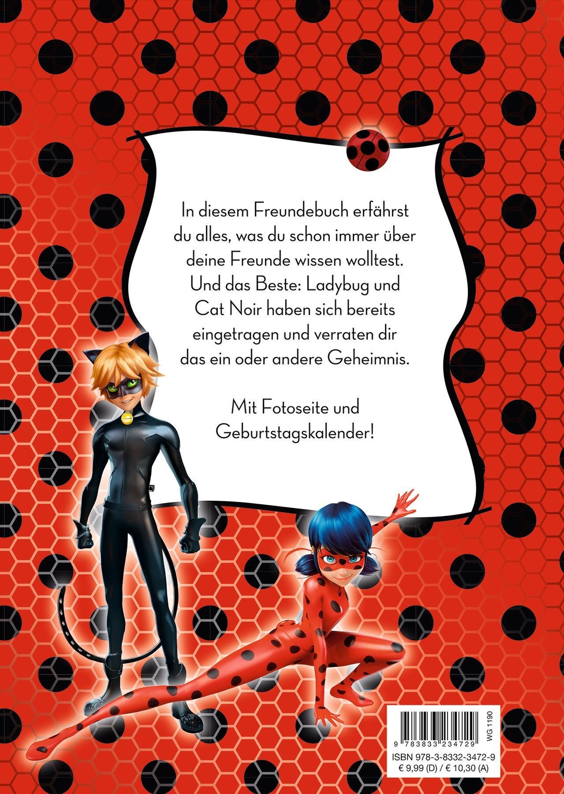 Thumbnail - Miraculous Freundebuch: Meine Freunde | Panini | Buch | 72 S. |