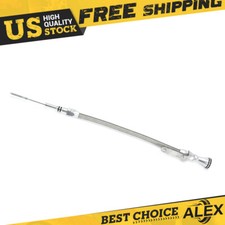 Chrome Steel Engine Oil Dipstick 396 402 427 454 502 Dip Stick Big Block Chevy