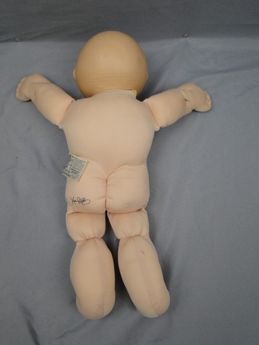 Rare 1983 Cabbage Patch Doll Upside Down Reverse Signature Bald DH 2 OK - Picture 7 of 11