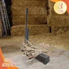 Flower Stem Cutter Wet/Dry Wheat Straw Cutting Tool Manganese Steel 15.75" Blade