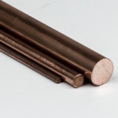 Kupfer rund Ø 4mm Länge wählbar  E-Cu 57 CW 004 A Rundstange E-Kupfer Stab