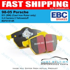 EBC for 98-05 Porsche 911 (996) (Cast Iron Rotor only) 3.4 Carrera 2 Yellowstuff