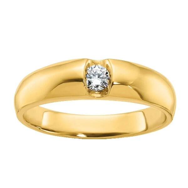 Кольца для мужчин из желтого золота Beauty Stone