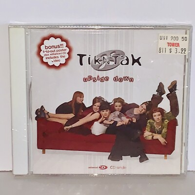 Factory Sealed (shrink wrapped) Upside Down by Tik-N-Tak CD