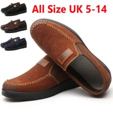 Men's Slip On Casual Boat Deck Moccasin Designer Loafers Driving Shoes Size 5-14