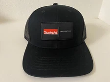 Makita Innovation Black Baseball Hat / Trucker Cap Snapback ** NEW **