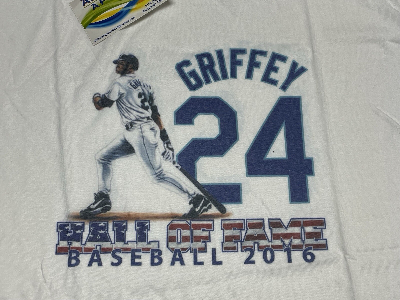 ALTRA T shirt Griffey Jr ROOKIE nuova con etichette adulto bambino (vedi foto per dettagli)