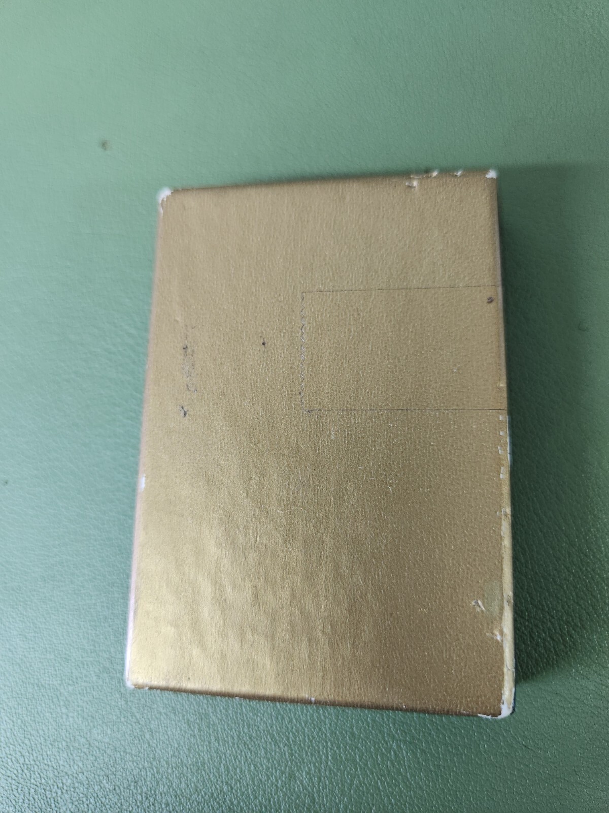 02 BARRETT SMYTHE ZIPPO AMERICAN EAGLE AND MOUNTAINS BRASS  UNFIRED Open Box