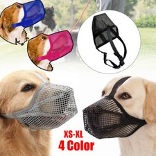 Dog Muzzle Anti-Biting Chewing Licking Anti-lick Pet Muzzle Comfortable Adjust-