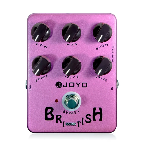 JOYO Overdrive British Rock Amp Simulator Pedal Brit-Rock for Electric Guitar