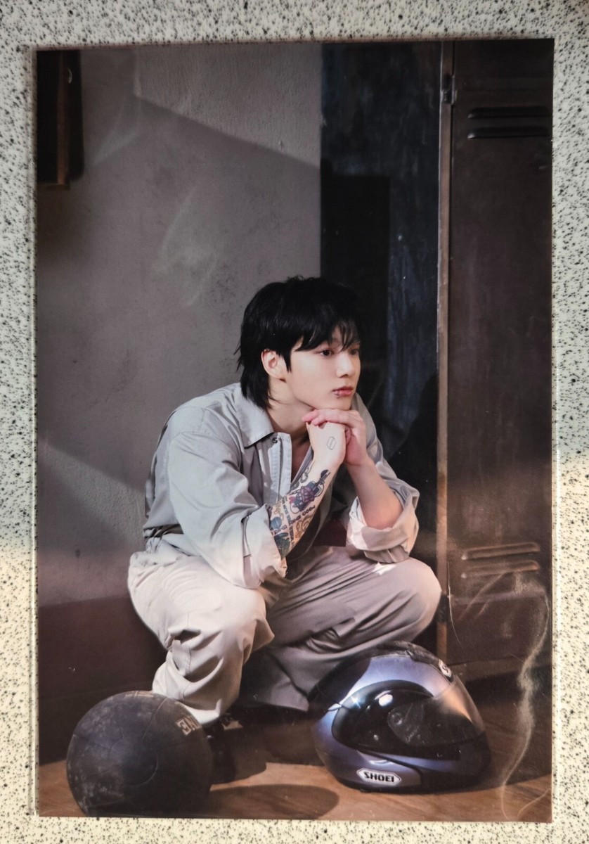 BTS Jungkook GOLDEN THE MOMENTS Official MD photo ticket printed
