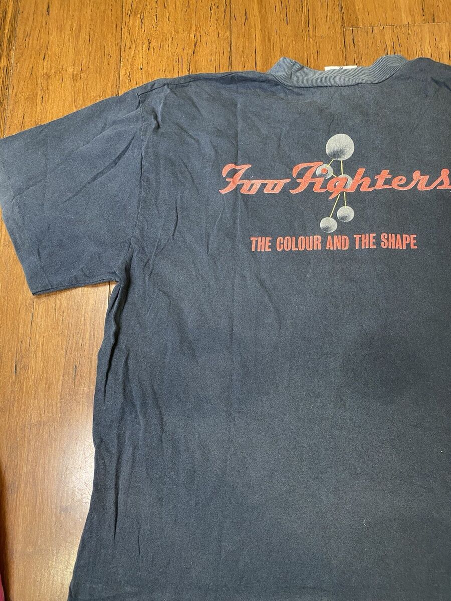 Vintage Foo Fighters The Colour and the Shape 1997 tour t Vintage Foo Fighters The Colour and the Shape 1997 tour t