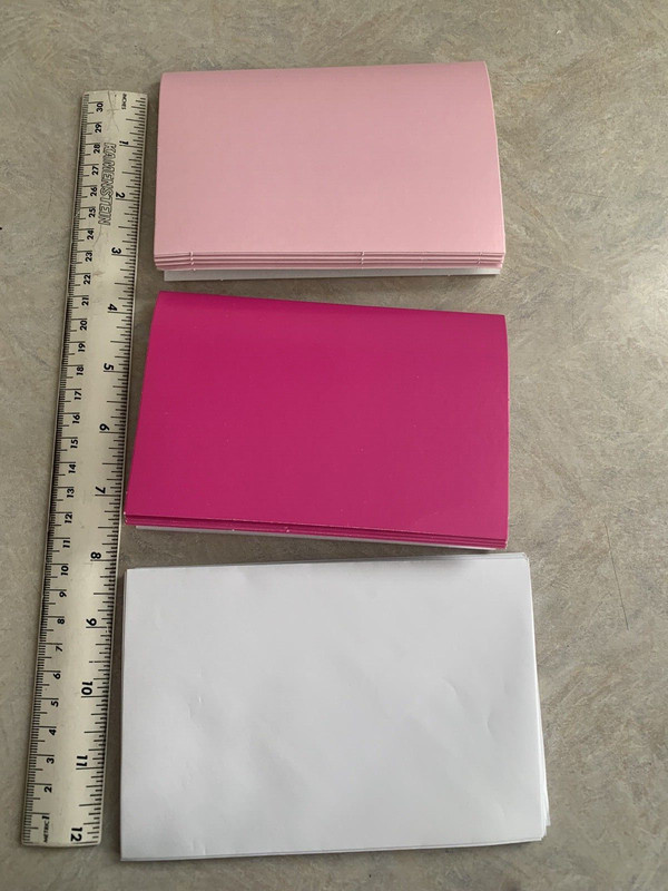 Pink & Hot Pink Blank Notecards & Envelopes