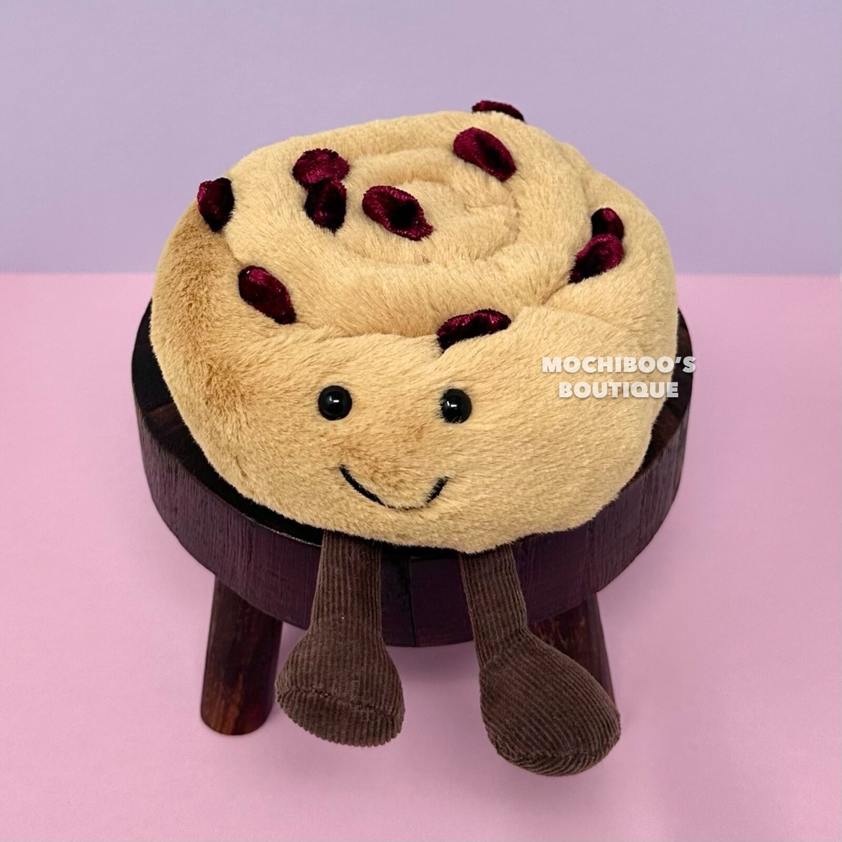 Jellycat AMUSEABLE PAIN AU RAISIN Soft Plush Toy NWT Ultimate