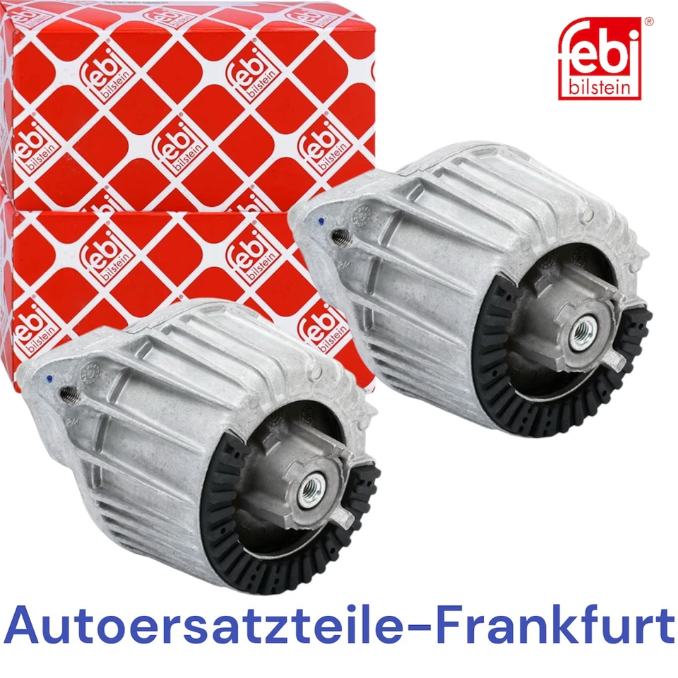 2x FEBI Motorlager Halter VORNE Mercedes Benz C/ E KLASSE W204 S204 W212 C/X218 - Bild 2 von 4