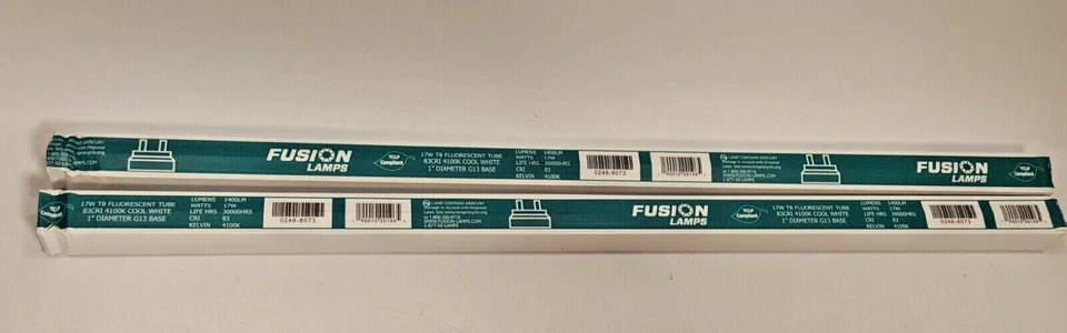 FUSION-USA FF17T8/841 17 WATTS W LINEAR T8 FLUORESCENT TUBE, 4100K, SET OF 5 - Image 2 of 4