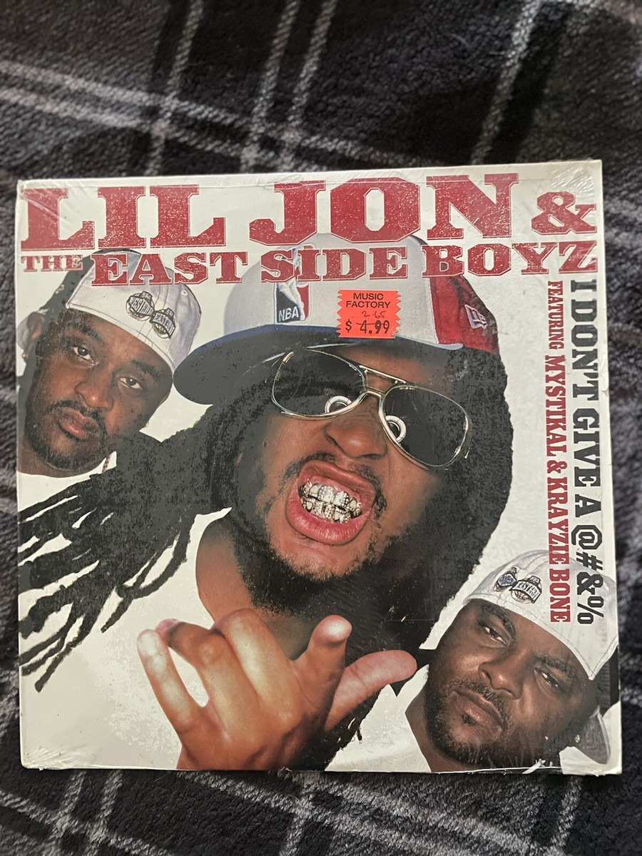 LIL JON & EASTSIDE BOYZ - I DONT GIVE A @#&% (2002 Vinyl